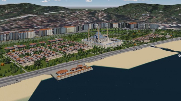 Rize’de Denizin Üzerinde Yeni Bir Şehir Kurulacak haberi