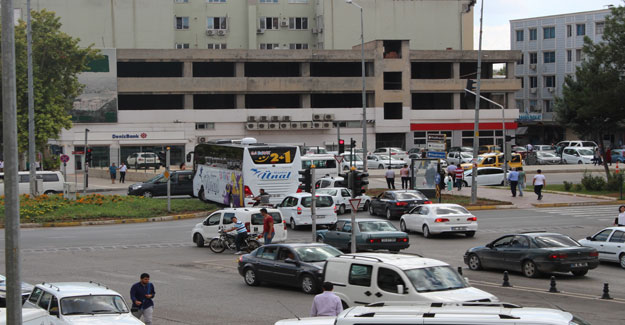 Bayram sonrası Adıyaman’da yoğun trafik