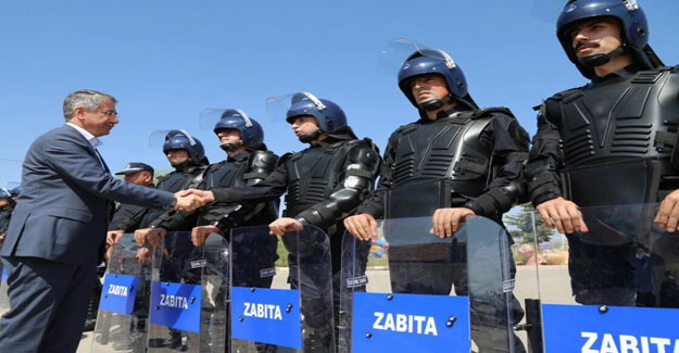 Elazığ’da Çevik Zabıta Görev Başında