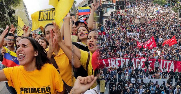 Venezuela darbe için, Brezilya darbeye karşı sokakta