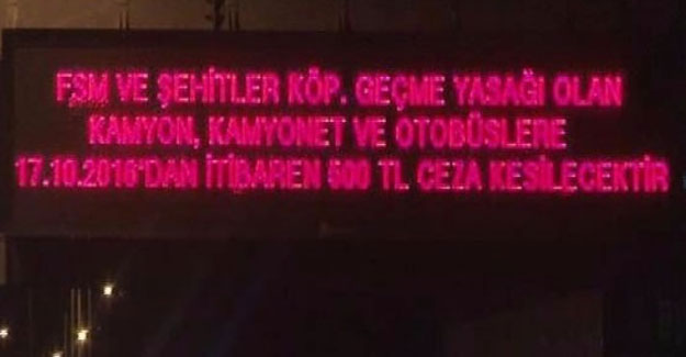 92 TL’lik Ceza Bugünden İtibaren 500 TL!