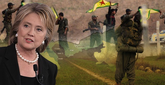 Clinton: Suriye’de Kürtleri Silahlandırırım