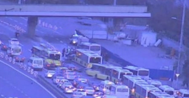 15 Temmuz Şehitler Köprüsü’nde Trafik Kazası