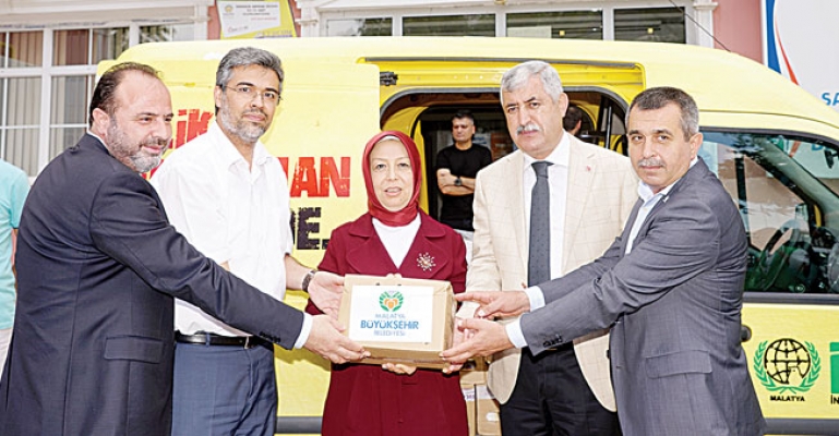 Büyükşehir'den Savaş Mağdurlarına İlaç Yardımı
