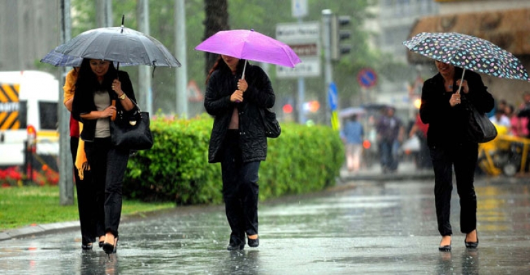 Meteorolojiden Yağış Uyarısı