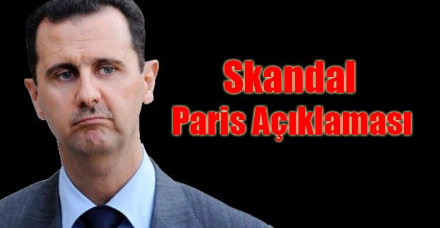 Esed’ten Fransa Saldırısı İçin Skandal Benzetme