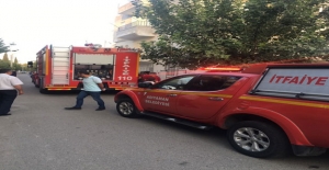 Ocakta Unutulan Yemek Yangına Neden Oldu